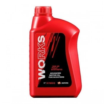 Kymco Works v2 4T 10w40 100% Sintetico 1L  by Repsol