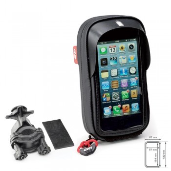 Soporte movil - GPS Givi al manillar con kit de fijacion