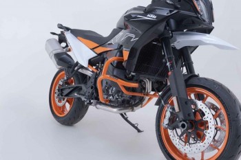 Defensas KTM 890cc SMT 2023 naranjas SW-Motech