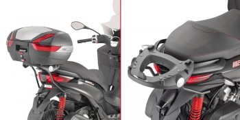 Soporte baul Givi Monokey Piaggio MP3 Yourban 125/300 2011-2018, MP3 300 HPE 2019-2024