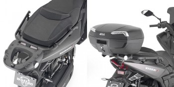 Soporte baul Givi Monolock Wottan 300S 2022-2024