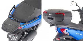 Soporte baul Givi Monolock Wottan Storm T 125 2022-2024