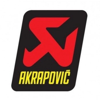 Adhesivo Akrapovic anticalorico 75x95mm