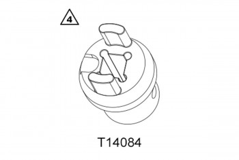 Llave vaso especial para horquillas de aire de KTM - WP