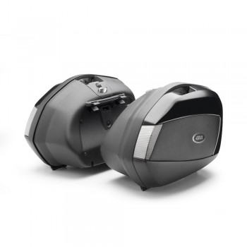 Maletas laterales 34L Givi V35 reflex ahumado