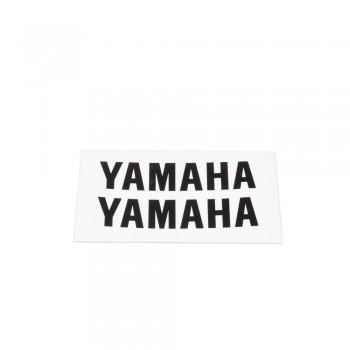 Adhesivos para llanta trasera reflectantes negras Yamaha