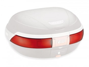 Juego catadioptricos rojos baul Givi E52