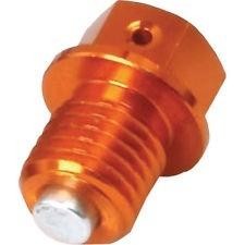 Tornillo vaciado aceite KTM, Husqvarna, Gas Gas motocross - enduro M12x12-P1.5 naranja