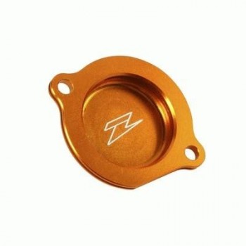 Tapa filtro aceite KTM EXC/SX 4t 2002-2006, 250 EXC-F 2007-2013 naranja